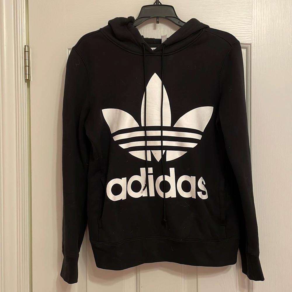 adidas logo hoodie
